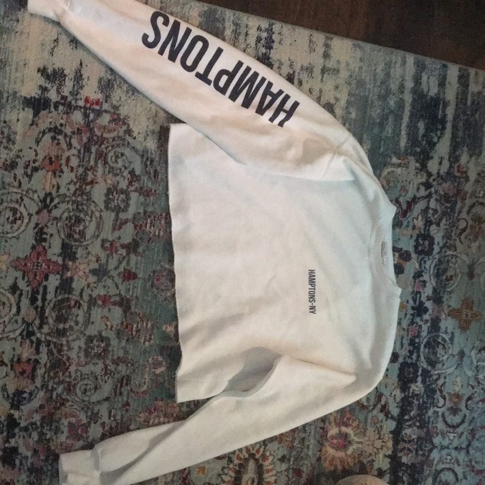 Brandy Melville cropped sweatshirt.